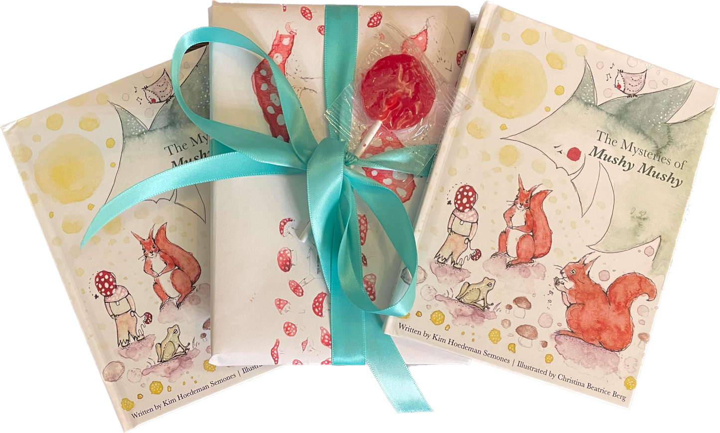 The Mysteries of Mushy Mushy Book - Complimentary Gift Wrap for all Holiday Orders!